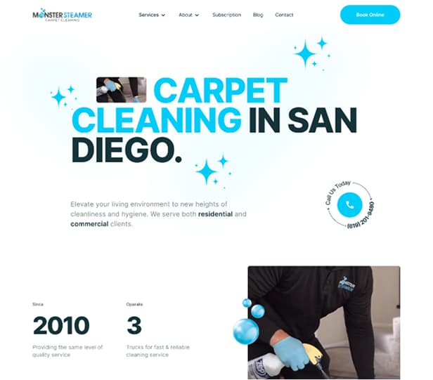 Cleaning Website