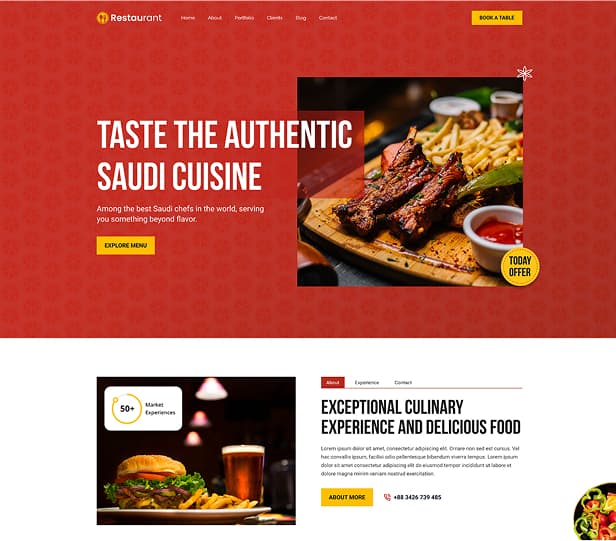 Restaurant Website